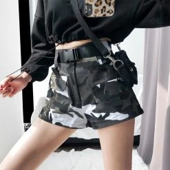 Unzzy Camouflage Casual Shorts KF81002