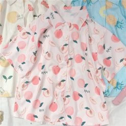 Unzzy Chic Fruit Shirt KF81196 HOT SALE