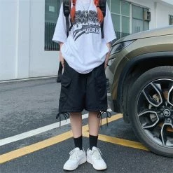 Unzzy Dark Casual Shorts KF82799