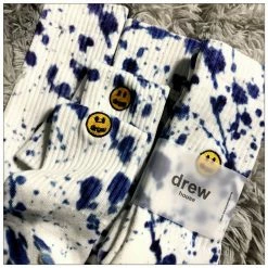 Unzzy HOT SALE Drew House Same Style Socks (a Pair) KF50024 8 Unzzy HOT SALE Drew House Same Style Socks (a Pair) KF50024