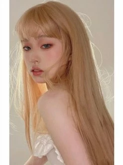 Unzzy LOLITA GOLDEN LONG STRAIGHT WIG KF82242 8 Unzzy LOLITA GOLDEN LONG STRAIGHT WIG KF82242