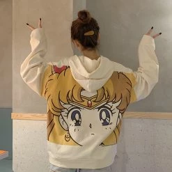 Unzzy Sailor Moon Hoodie KF9389 7 Unzzy Sailor Moon Hoodie KF9389