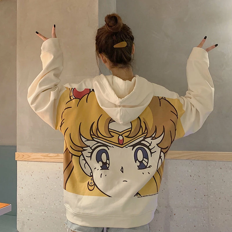 Unzzy Sailor Moon Hoodie KF9389 3 Unzzy Sailor Moon Hoodie KF9389