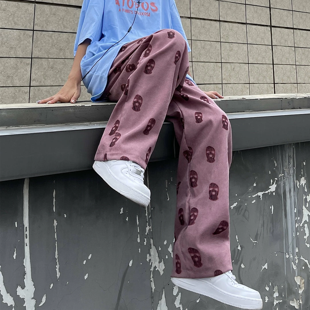 Unzzy Retro Casual Pants KF82798 3 Unzzy Retro Casual Pants KF82798