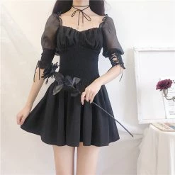 Unzzy Punk Dark Dress KF9352 HOT SALE