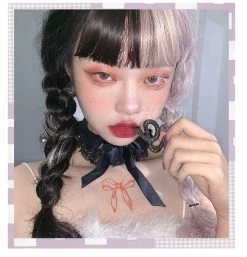 Unzzy Fashion Lolita With Long Curly Hair KF81049