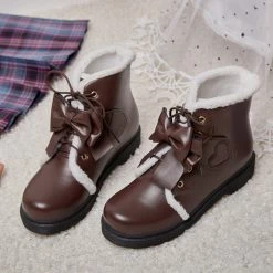 Unzzy Winter Student Martin Boots KF10093