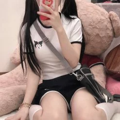 Unzzy Japanese Kuromi Sports Suit Kf60010