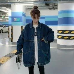 Kfashionstyle Retro Loose Denim Jacket KF30124