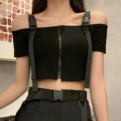 Unzzy Punk Dark Skirt Sets KF82188 HOT SALE