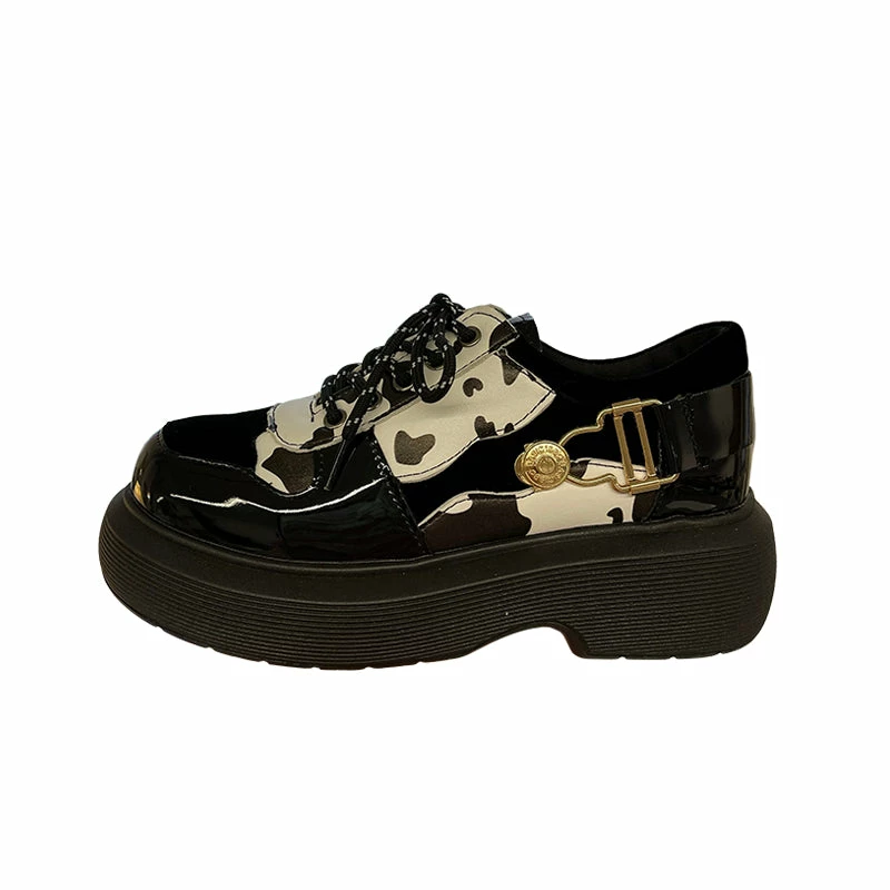 Unzzy Retro All-match Small Leather Shoes KF82708 HOT SALE 5 Unzzy Retro All-match Small Leather Shoes KF82708 HOT SALE