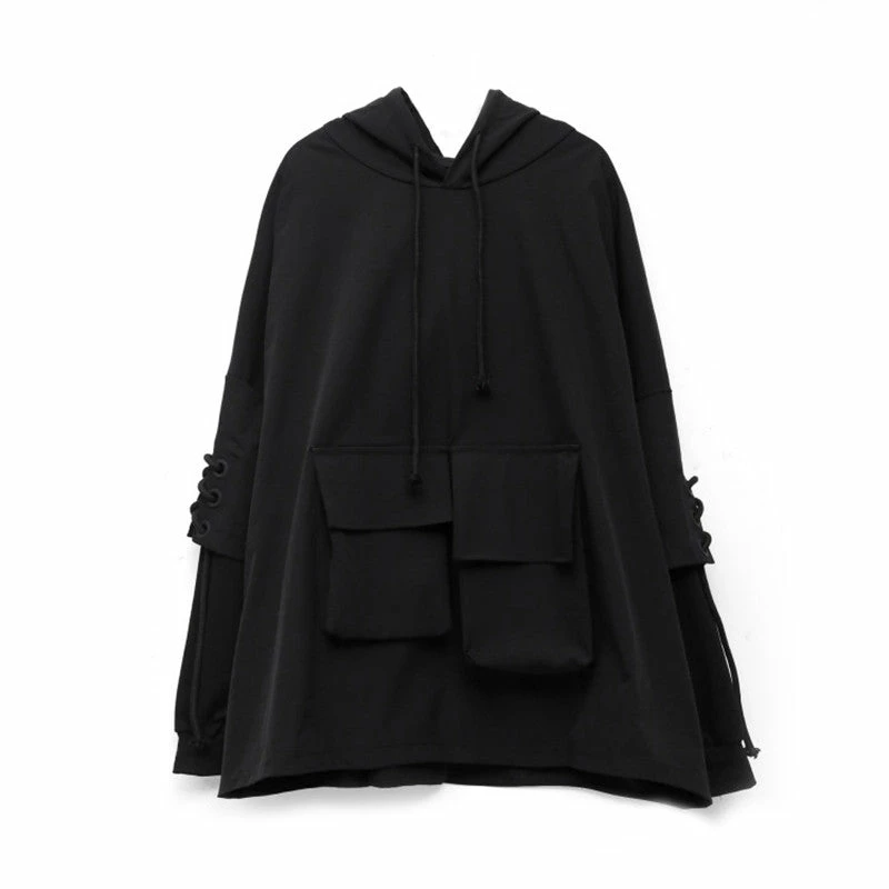 Unzzy HOT SALE Punk Workwear Hoodie KF82346 5 Unzzy HOT SALE Punk Workwear Hoodie KF82346