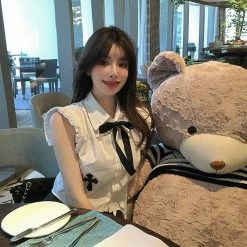 Unzzy HOT SALE Chic Shirt + Skirt Suit KF82035 8 Unzzy HOT SALE Chic Shirt + Skirt Suit KF82035