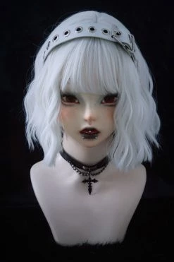 Unzzy Handmade Faux Leather Headband KF82693