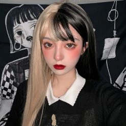 Unzzy Long Straight Stitching Wig KF9495 HOT SALE