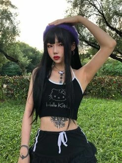 Unzzy Punk Kitty Camisole KF82005 HOT SALE