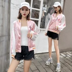 Unzzy Chic Embroidered Coat KF2239