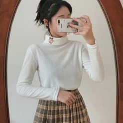 Unzzy Chic Fruit Embroidered T-Shirt KF90142