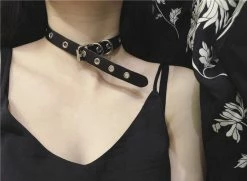 Unzzy Dark Punk Choker KF81128
