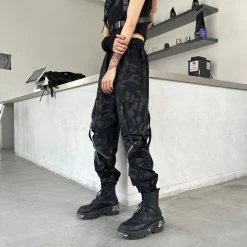Unzzy HOT SALE Harajuku Cargo Pants KF82622