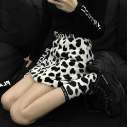 Unzzy Cow Check Socks KF81315 HOT SALE