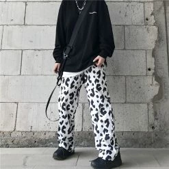 Unzzy Ulzzang Cow Pants KF81523
