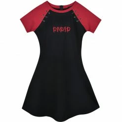 Unzzy Punk Dark Dress KF81458 HOT SALE
