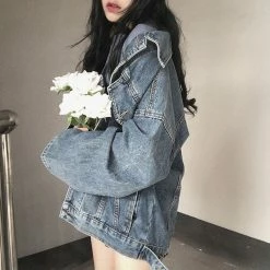 Kfashionstyle HOT SALE Blue Vintage Denim Jacket KF10039