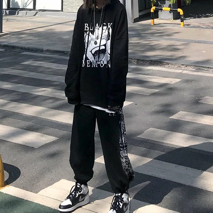 Unzzy Harajuku Anime Sweatshirt KF82314 HOT SALE 2 Unzzy Harajuku Anime Sweatshirt KF82314 HOT SALE