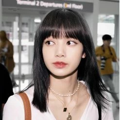 Unzzy Black Medium Long Wig KF81364 HOT SALE