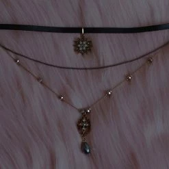 Unzzy Vintage Multilayer Necklace KF81441 HOT SALE