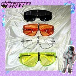 Unzzy Unisex Transparent Sunglasses KF81993 HOT SALE