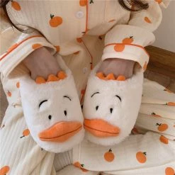 Unzzy HOT SALE Cartoon Plush Cotton Slippers KF82437