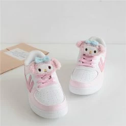 Unzzy Ulzzang Pink Sneakers KF82630 HOT SALE 10 Unzzy Ulzzang Pink Sneakers KF82630 HOT SALE