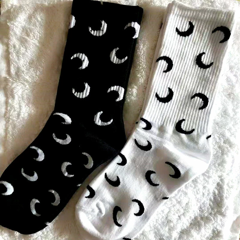 Unzzy Moon Socks Two Pairs KF9613 1 Unzzy Moon Socks Two Pairs KF9613