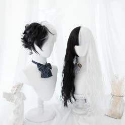 Unzzy Black And White Wig KF81180 HOT SALE