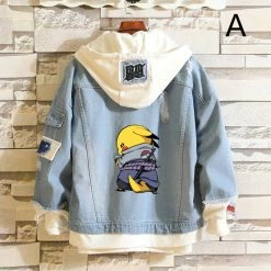 Unzzy Pikachu Denim Jacket KF9201
