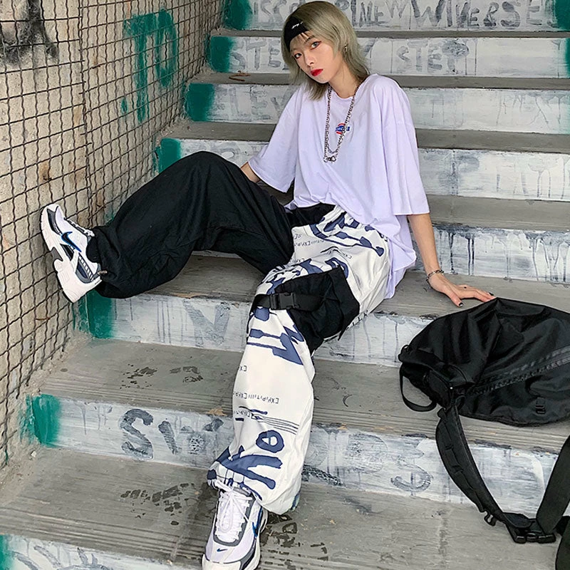 Unzzy Harajuku Casual Couple Pants KF81152 4 Unzzy Harajuku Casual Couple Pants KF81152