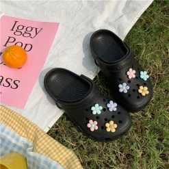 Unzzy HOT SALE Lovely Flowers Slippers KF82198