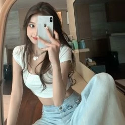 Unzzy Summer Short-sleeved T-shirt KF81470 HOT SALE 9 Unzzy Summer Short-sleeved T-shirt KF81470 HOT SALE