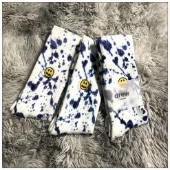 Unzzy HOT SALE Drew House Same Style Socks (a Pair) KF50024