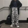 Unzzy Ulzzang Cow Pants KF9532