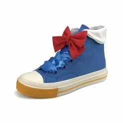 Unzzy Blue High-top Canvas Shoes KF82548