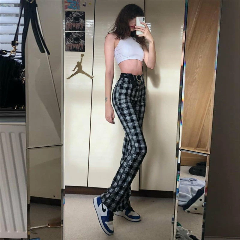 Unzzy HOT SALE Street Fashion Straight Pants KF81098 3 Unzzy HOT SALE Street Fashion Straight Pants KF81098