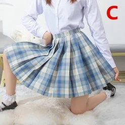 Unzzy Jk Uniform Skirt KF6501 HOT SALE