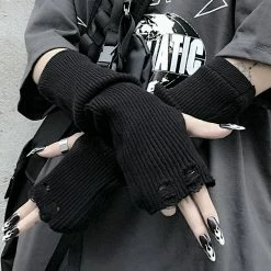 Unzzy HOT SALE Harajuku Dark Hand Sleeve KF81766