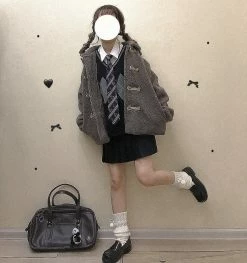 Unzzy Short Coat KF50053 HOT SALE 9 Unzzy Short Coat KF50053 HOT SALE