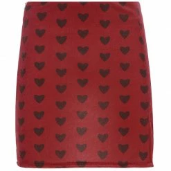 Unzzy HOT SALE Chic Love Skirt KF9447