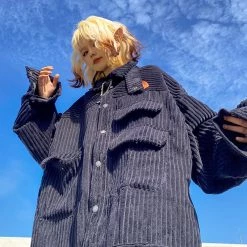 Unzzy Vintage Green Jacket KF82619