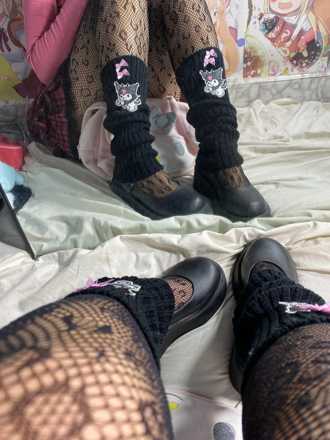 Unzzy Kuromi Leg Cover KF81899 HOT SALE 3 Unzzy Kuromi Leg Cover KF81899 HOT SALE